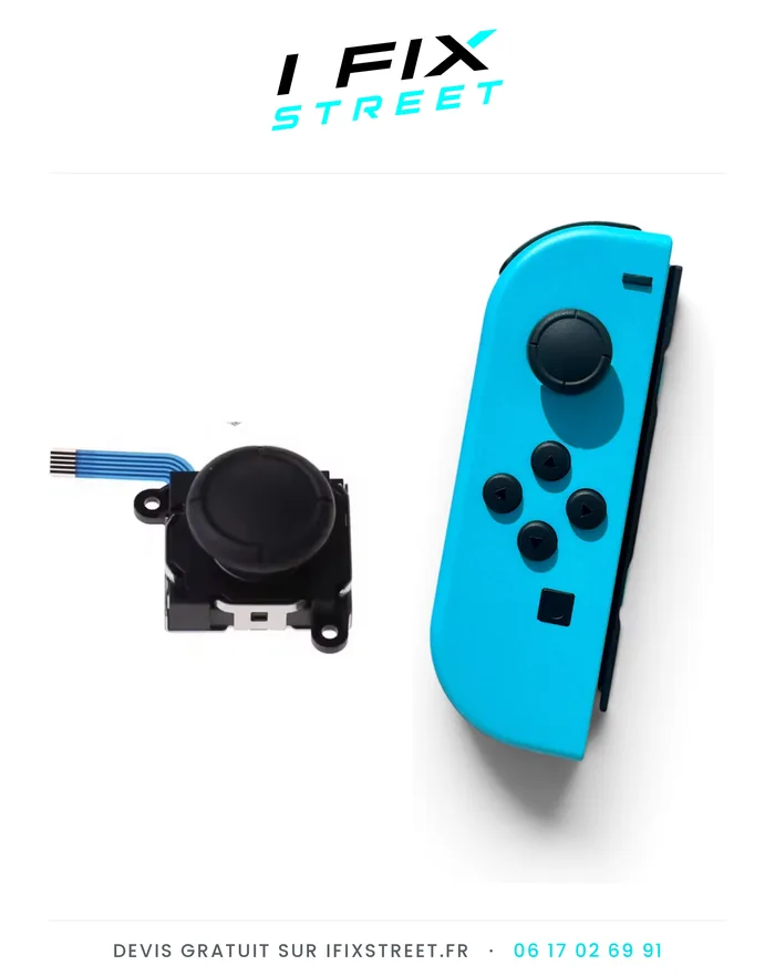 Remplacement stick Joy-Con Nintendo Switch - I Fix Street